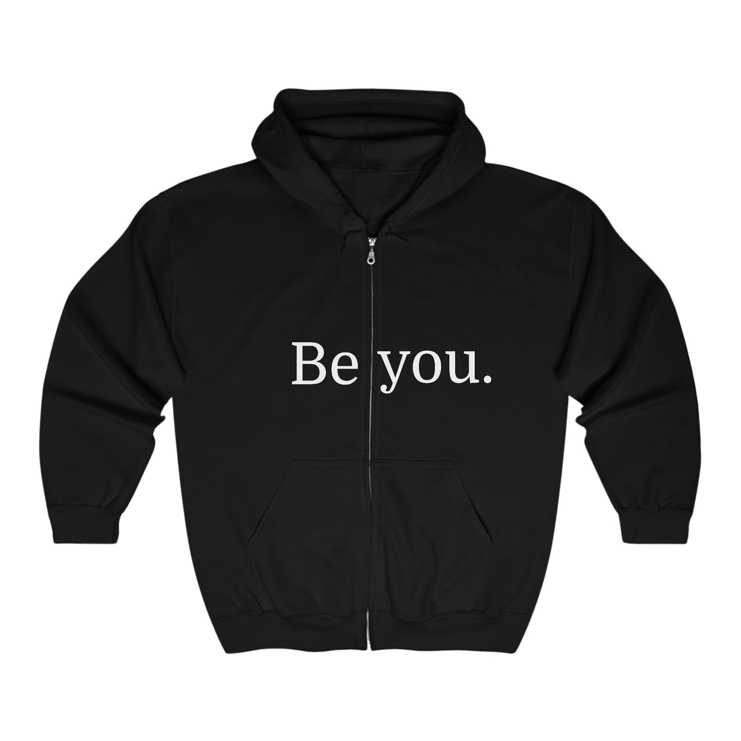 'Be You' Unisex Heavy Blend™ Full Zip Hooded Sweatshirt