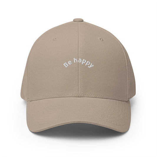 Be Happy - Structured Twill Cap