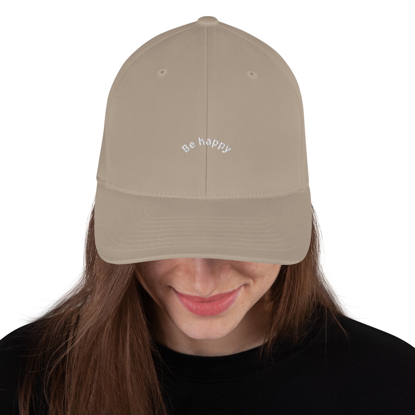 Be Happy - Structured Twill Cap